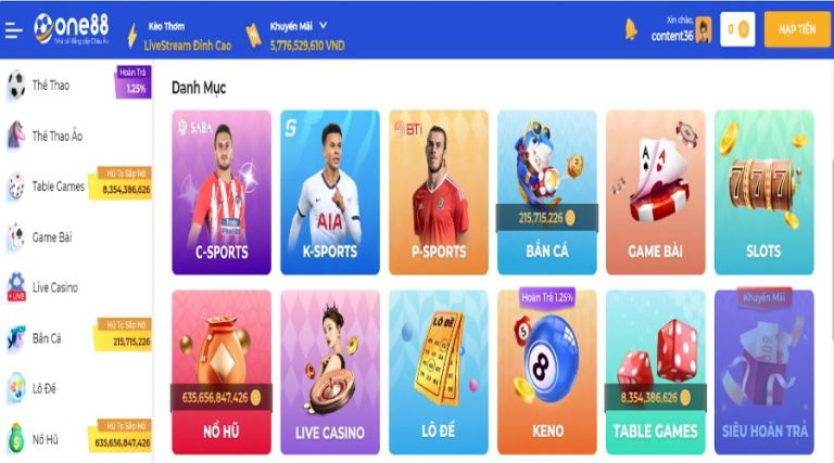 Nhà cái One88 sở hữu nhiều ưu điểm vượt trội hỗ trợ game thủ